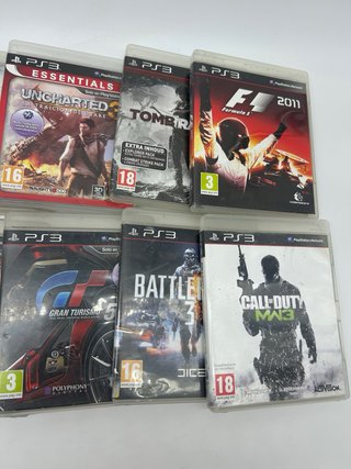 Lote 10 Juegos PS3: Call of Duty, F1, NBA 2K