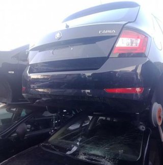 Paragolpes trasero skoda 99427 fabia (nj3)