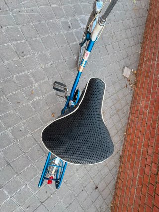 Bicicleta BH Azul y Blanca