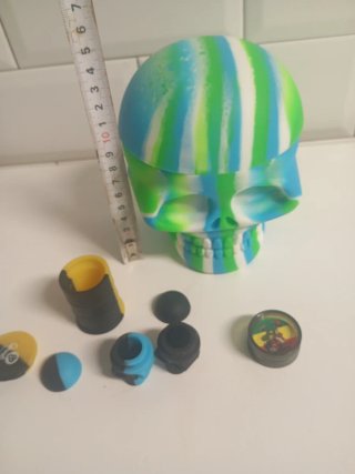 Decoración Calavera Multicolor