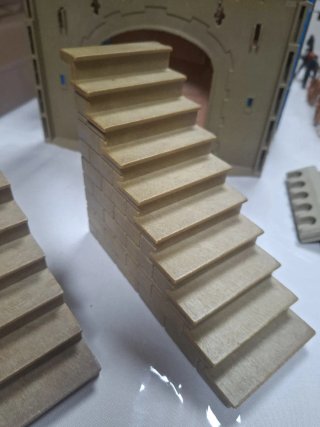 Escalera Castillo Medieval Playmobil