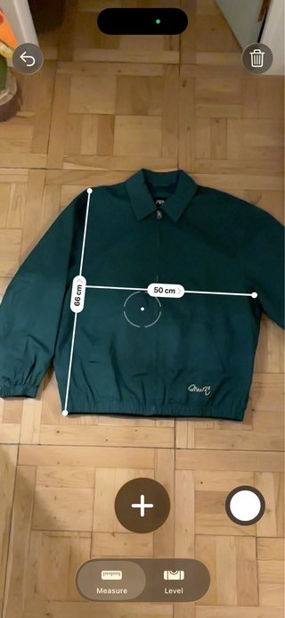 Chaqueta Harrington Zara Verde
