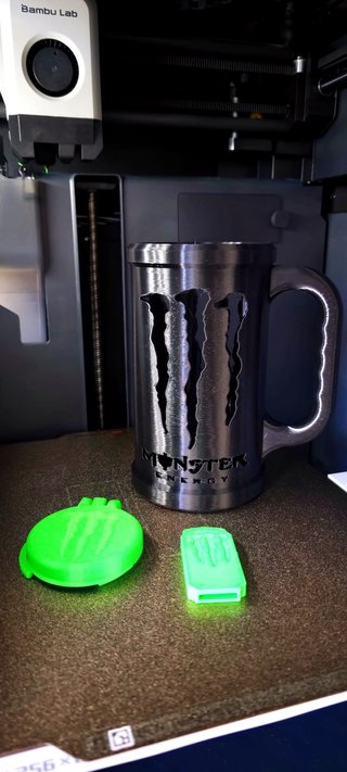Porta Copos Monster Energy Personalizado