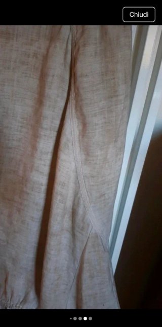 Vestito 100% in lino