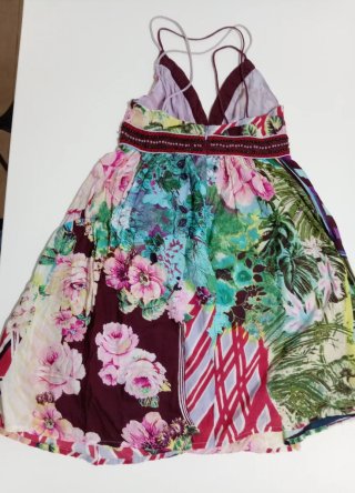 Vestido boho floral Fórmula Joven talla 36 / 38
