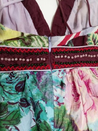 Vestido boho floral Fórmula Joven talla 36 / 38
