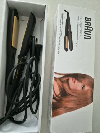 Plancha de pelo Braun Straightliner