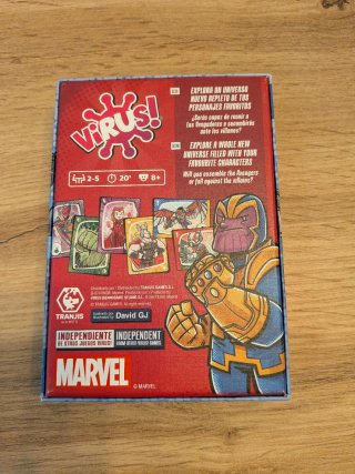 Juego Virus Marvel