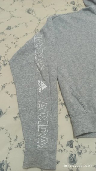 Sudadera Adidas Gris Talla S/M