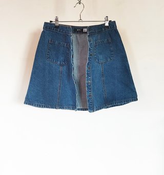 Falda vaquera BDG botones S