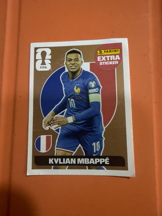 Estampa Kylian Mbappé Panini Extra Sticker