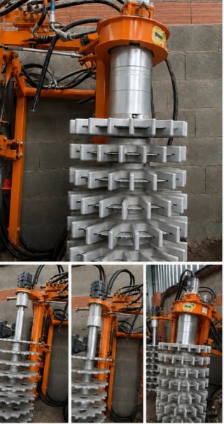 Máquina prepodadora hidráulica