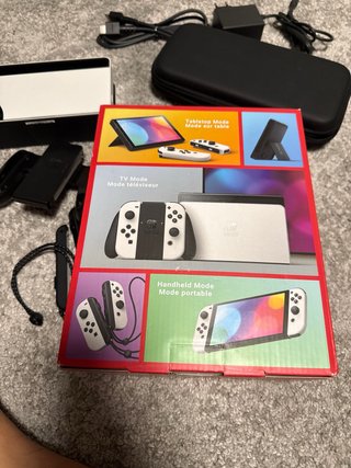 Nintendo Switch OLED Blanca