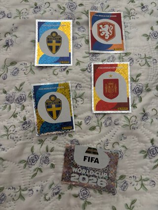 Cromos Estampita Carta Mundial 2026 FIFA Panini