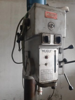 Taladro de columna industrial