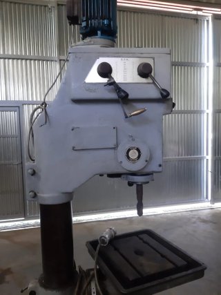 Taladro de columna industrial