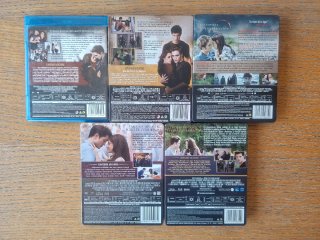 La Saga de Crepusculo al completo en blu-ray