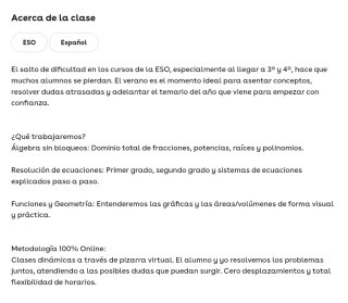 MATEMÁTICAS ESO: Refuerzo de verano. Online.