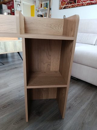 Estantería de escritorio con 5 compartimentos