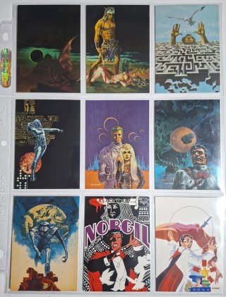 SET COMPLETO 78 CARDS JIM STERANKO FANTASY ART +
