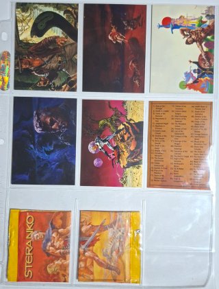 SET COMPLETO 78 CARDS JIM STERANKO FANTASY ART +