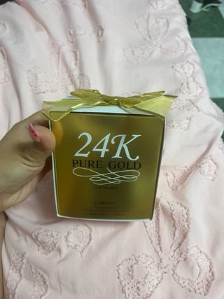 Perfume LONKOOM 24K Pure Gold Mujer