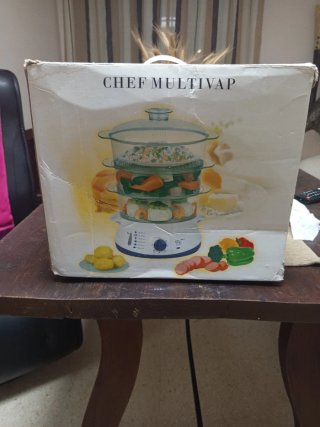 Vaporera Chef Multivap con caja