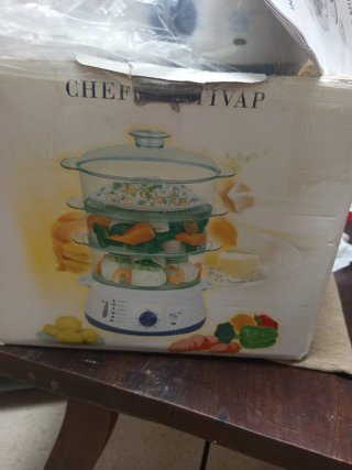 Vaporera Chef Multivap con caja