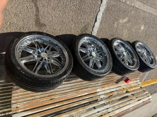 Llantas Cromadas 4x108 neumáticos 215/40/r17