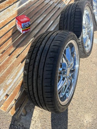 Llantas Cromadas 4x108 neumáticos 215/40/r17