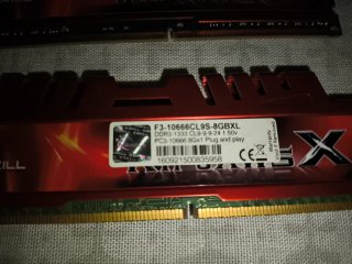 2x G.Skill DDR3 8GB PC3-10666 1333MHz