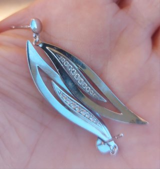 Orecchini Argento 925 Zirconi