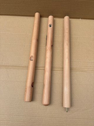 Perchero de pie Edihome madera 8 ganchos