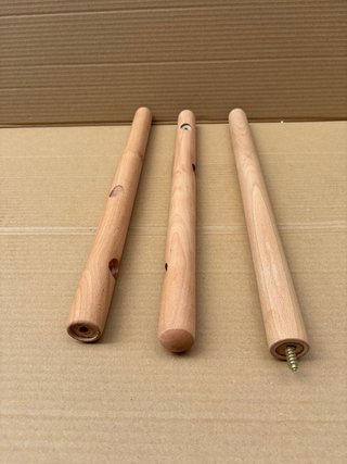 Perchero de pie Edihome madera 8 ganchos