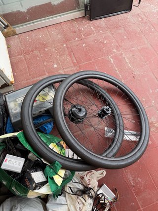 Ruedas bicicletas con motor