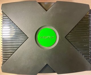 Xbox clásica original + 2 mandos + 78 juegos