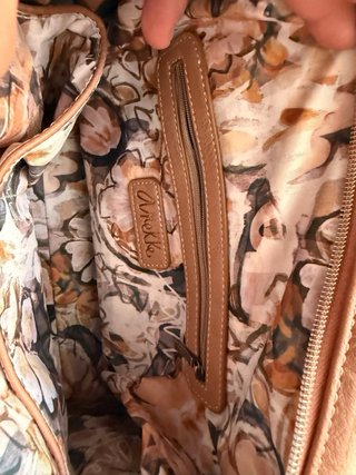 Bolso Anekke rosa con asa y bandolera