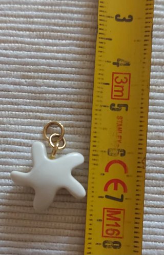 Ciondolo oro giallo 750 forma stella