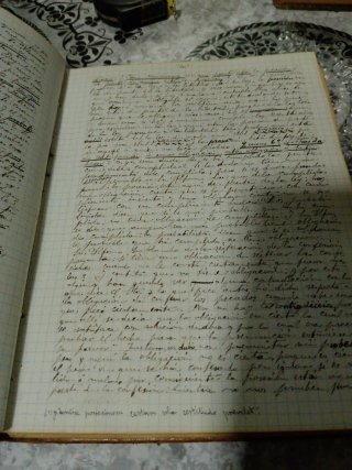 Manuscrito antiguo 1898