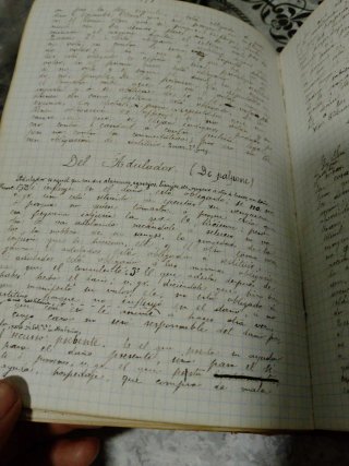 Manuscrito antiguo 1898