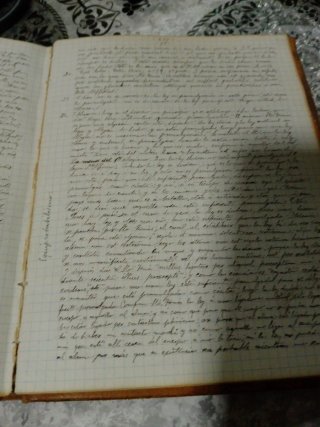 Manuscrito antiguo 1898
