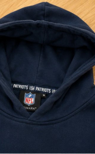 Sudadera Hoodie NFL New England Patriots Azul