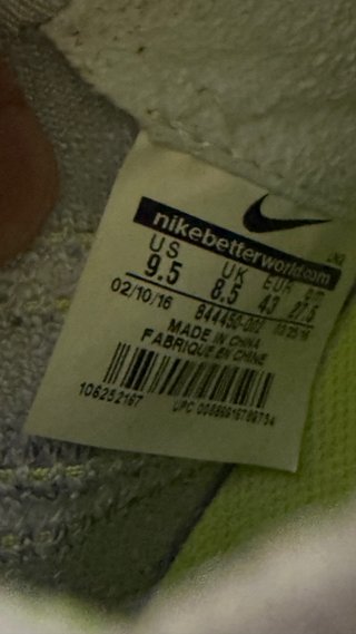 Zapatillas Nike Running Grises y Negras