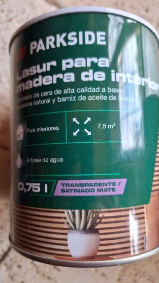 Aceite de cera dura Parkside 0,75L (5 botes)