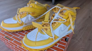 Nike Air Force 1 Mid SP Off-White Varsity Maize