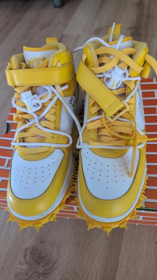 Nike Air Force 1 Mid SP Off-White Varsity Maize