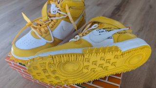 Nike Air Force 1 Mid SP Off-White Varsity Maize
