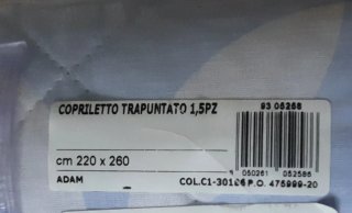 Copriletto trapuntato Bassetti 220x260
