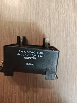 Condensador SH 440VAC 10μF 60μH NUINTEK