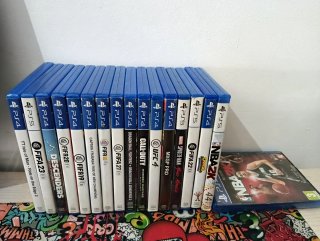 PS4 Fat Negra + 10 Juegos + TV monitor PC LG